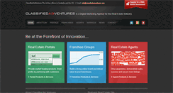 Desktop Screenshot of classifiedadventures.com